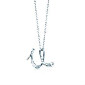 Best 25 Deals For Tiffany And Co Letter Necklace Poshmark